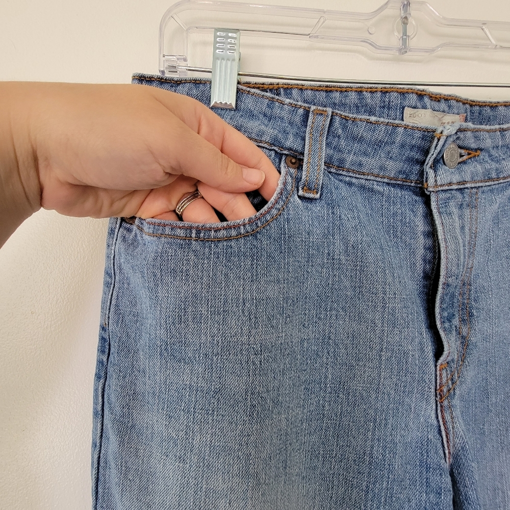 Levi's 515 Bootcut Mid-rise Stretch 12P Jean Y2K denim - Picture 4 of 9